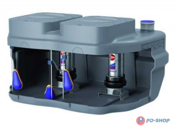 Станция насосная канализационная Pedrollo SAR 550 - VXm 10/35-N 10м