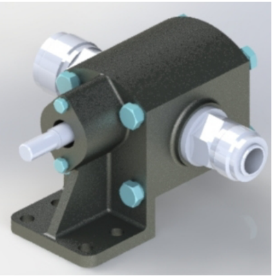 Насос НМШ 2-40-1,6/40 агрегат на раме, с двигателем, мощность  5,5 кВт, материал  чугун, температура  до 70  гр.С