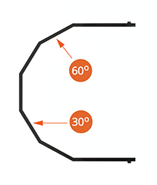 Консоль монтажная М с крепежом (CR)