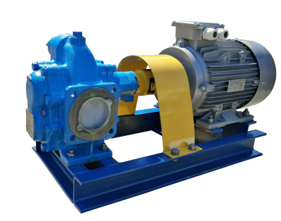 Насос Ш40-4Т-19,5/4 агрегат на раме, с двигателем 5,5 кВт, материал  чугун