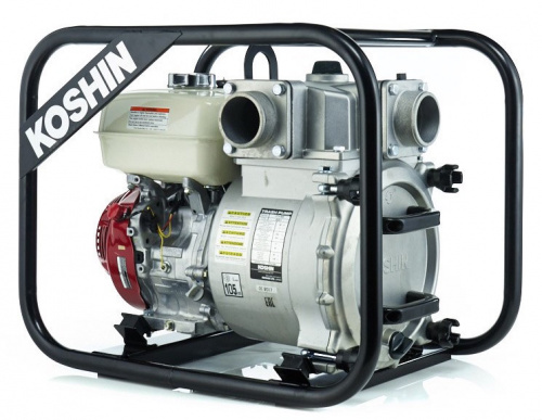Мотопомпа бензиновая для сильнозагрязненных вод Koshin KTH-80S o/s