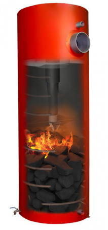 Котел твердотопливный длительного горения COMFORT 20 кВт