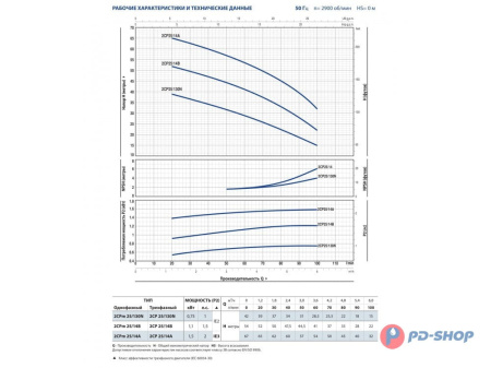 Насосная станция Pedrollo 2CPm 25/14B 50cl