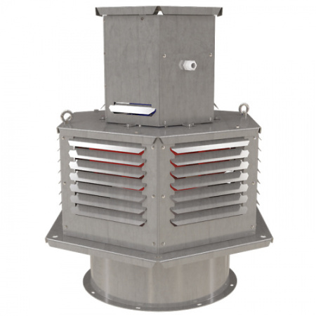 Вентилятор крышный ВКРЦ (М)-6,3 с двигателем 1,5/1000