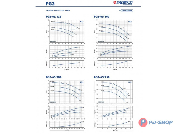 Насосная часть Pedrollo FG 40/250A