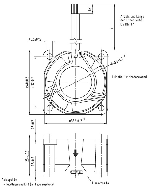 Вентилятор компактный ebmpapst 412 JHH