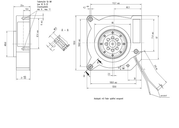 Вентилятор компактный ebmpapst RL 90-18/50