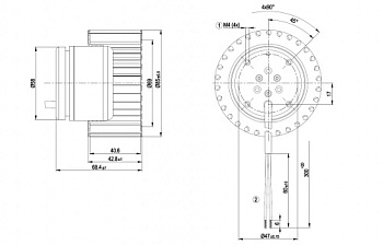 Центробежный вентилятор ebmpapst R1G085AB0501