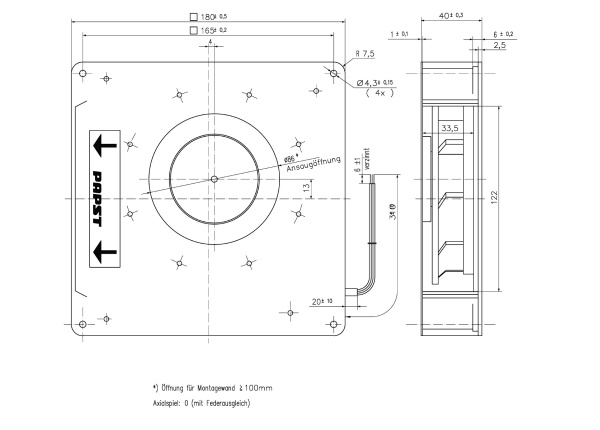Вентилятор компактный ebmpapst RG 125-19/14 NM