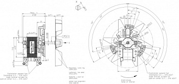 Вентилятор компактный ebmpapst RRL152/0020A92-3030LH-197apy