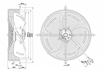 Осевой вентилятор ebmpapst S4E315AP1830